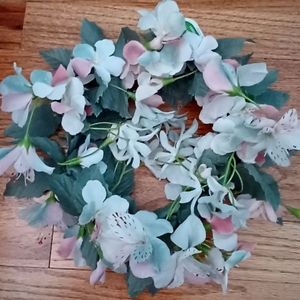 NWT PartyLite Vintage 6 Inch Floral Candle Ring